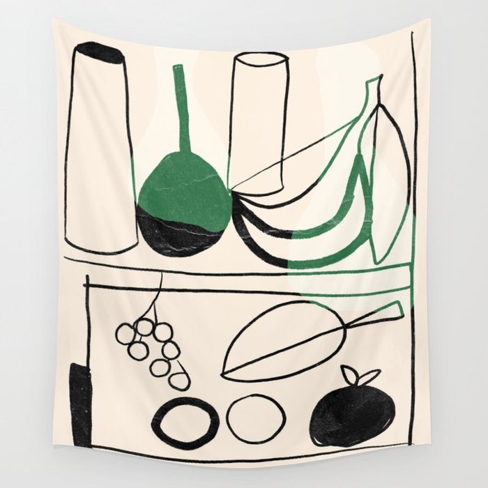 Minimalist Still Life 15 Wall Tapestry Gallery Image 1
