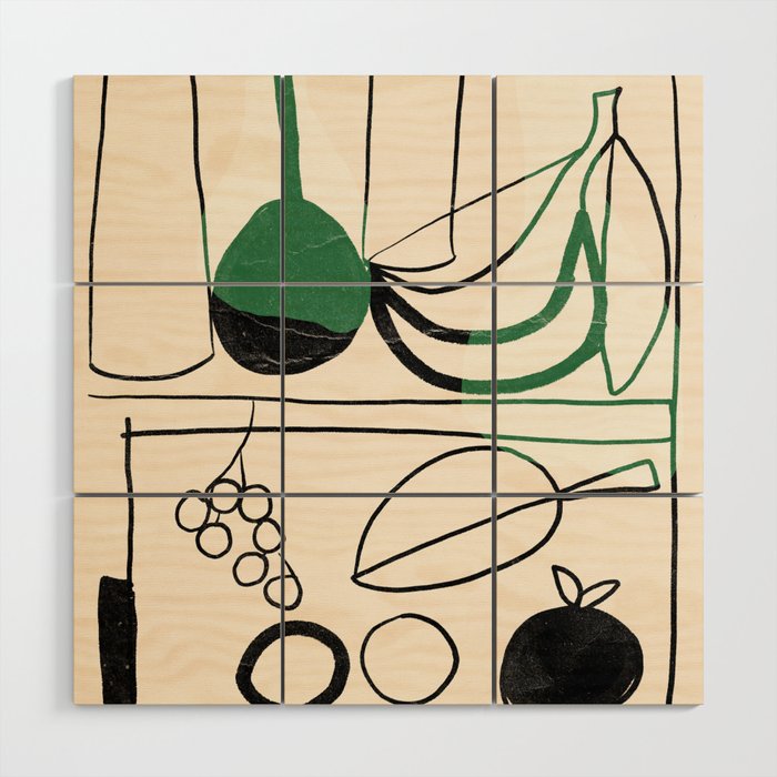 Minimalist Still Life 15 Wood Wall Art Gallery Image 1