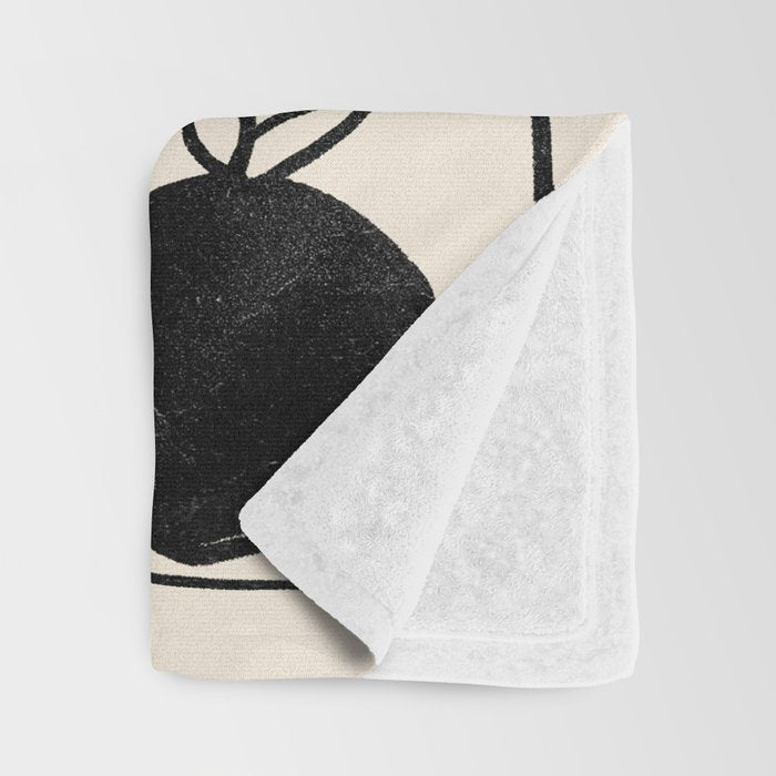 Minimalist Still Life 15 Throw Blanket Gallery Image 3