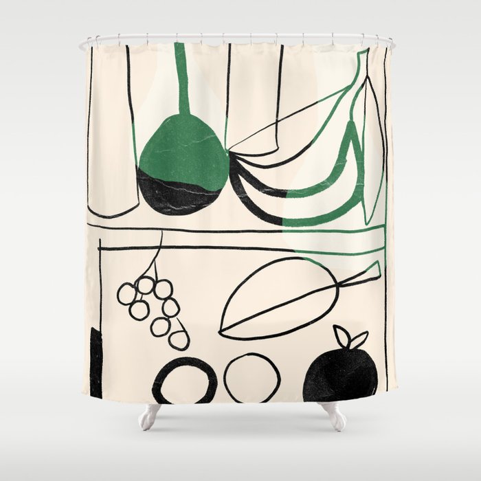 Minimalist Still Life 15 Shower Curtain Gallery Image 1
