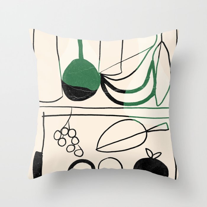 Minimalist Still Life 15 Throw Pillow Gallery Image 6