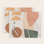 Minimal Abstract Shapes 14 Placemat Gallery Image 1