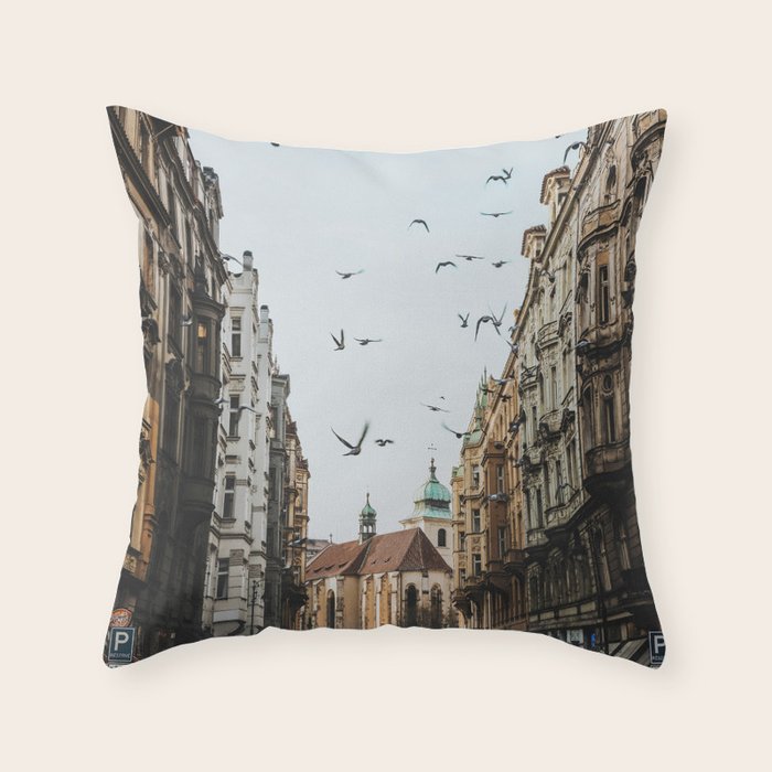 Prague, Czechia VI Throw Pillow Gallery Image 6