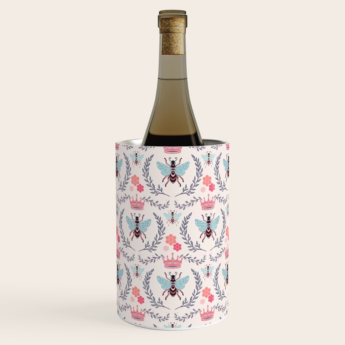 Queen Bee - Coral Pink Wine Chiller Gallery Image 1