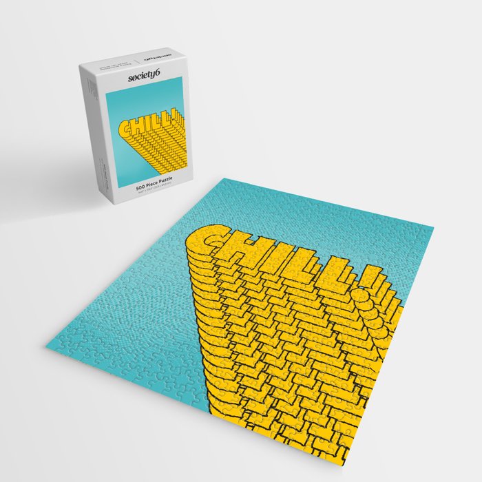 Chill Chill Chill! | Blue Edition Jigsaw Puzzle Gallery Image 2