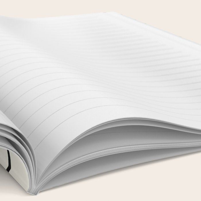 Mediterranean Minimal Line Art Pattern Notebook Gallery Image 2
