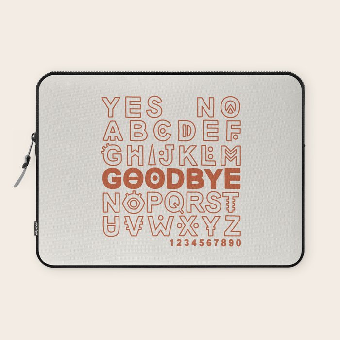 Plastic Bag Ouija Board Laptop Sleeve Gallery Image 1