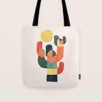 Cactus in the desert Tote Bag Gallery Image 1