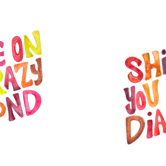 Shine On You Crazy Diamond - Rainbow Palette Coffee Mug Gallery Image 2