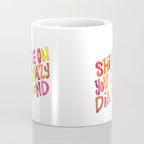 Shine On You Crazy Diamond - Rainbow Palette Coffee Mug Gallery Image 4