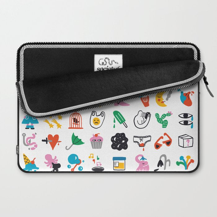 Relevant Symbols Laptop Sleeve Gallery Image 2