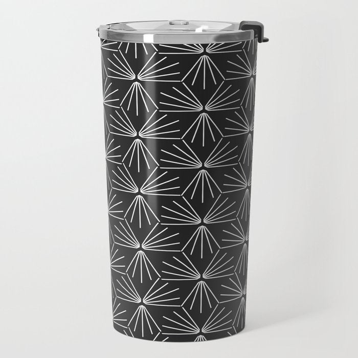 SUN TILE CHARCOAL Travel Mug Gallery Image 2