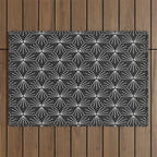 SUN TILE CHARCOAL Outdoor Rug Gallery Image 1
