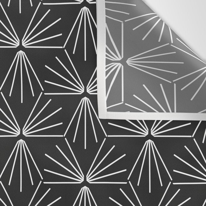 SUN TILE CHARCOAL Wall Tapestry Gallery Image 3