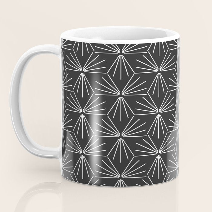 SUN TILE CHARCOAL Coffee Mug Gallery Image 3