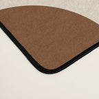 Retro 70s Style Geometric Design 664 Autumn Orange Yellow and Brown Desk Mat Gallery Image 4