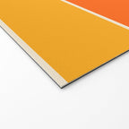 Retro 70s Style Geometric Design 664 Autumn Orange Yellow and Brown Welcome Mat Gallery Image 2