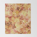 Confetti Autumn Orange Throw Blanket Gallery Image 2