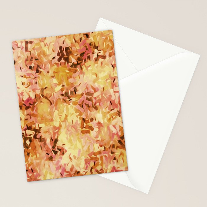 Confetti Autumn Orange Stationery Card Gallery Image 2