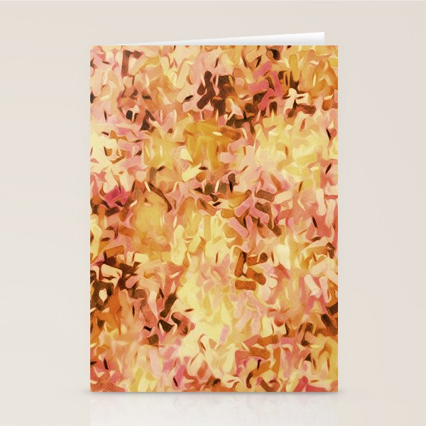 Confetti Autumn Orange Stationery Card Gallery Image 2