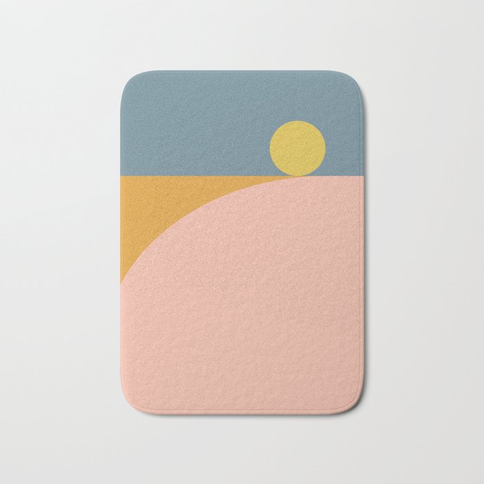 Simplistic Landscape XIV Bath Mat Gallery Image 1