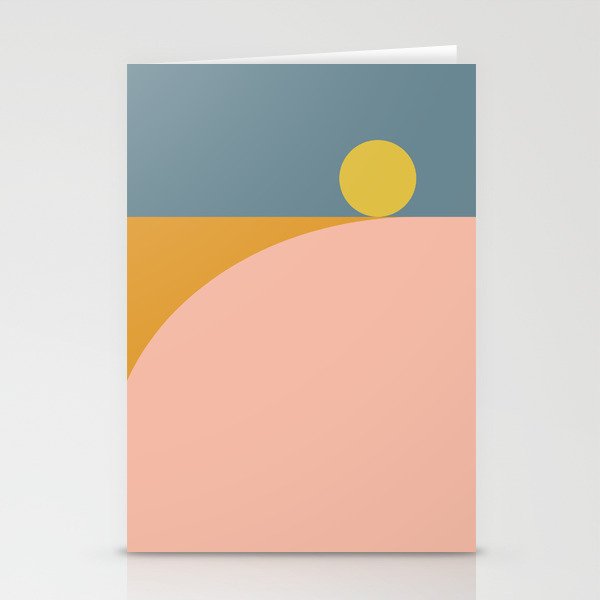 Simplistic Landscape XIV Stationery Card Gallery Image 2