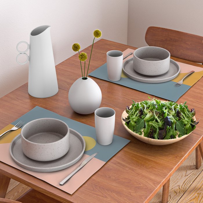 Simplistic Landscape XIV Placemat Gallery Image 2