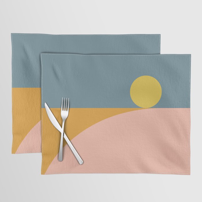 Simplistic Landscape XIV Placemat Gallery Image 1