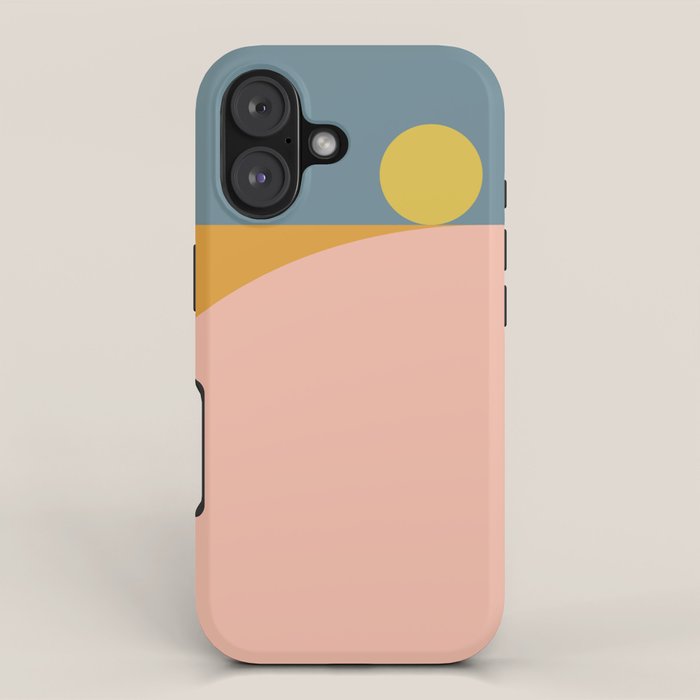 Simplistic Landscape XIV iPhone Case Gallery Image 1