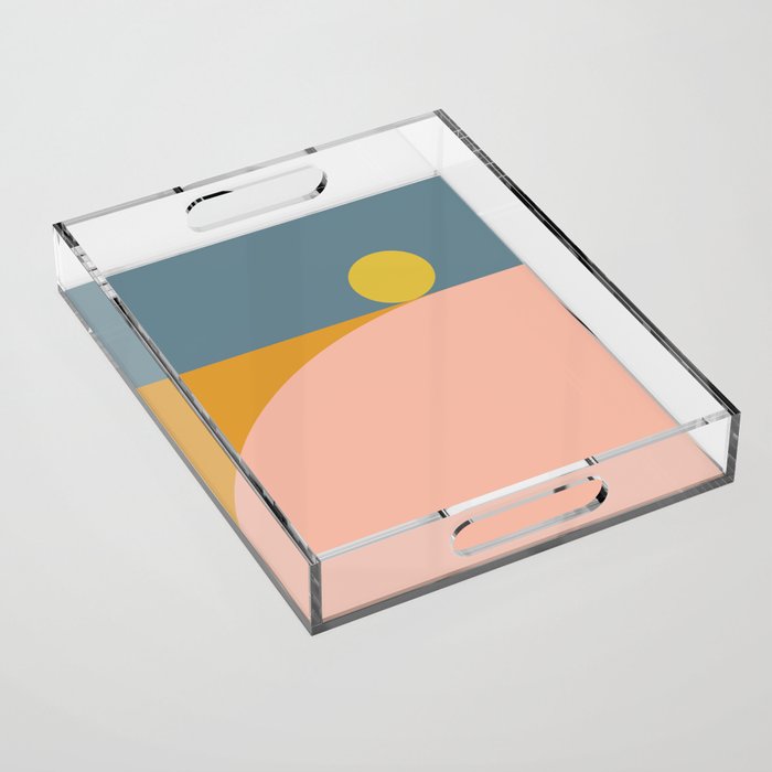 Simplistic Landscape XIV Acrylic Tray Gallery Image 1