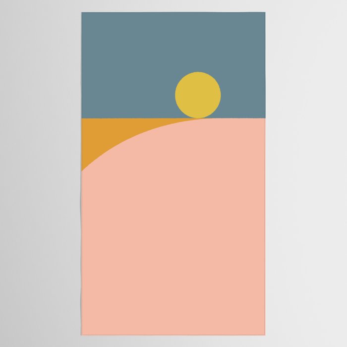 Simplistic Landscape XIV Tablecloth Gallery Image 2
