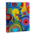 1960s Funky Psychedelic Abstract Canvas Print Gallery Image 8