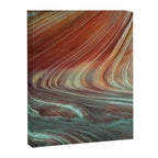 Epic Paria Wilderness Canyons 'Painted' Colored Sandstone Canvas Print Gallery Image 8