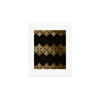 Reims France Luxueux Black and Gold Art Deco Art Print Gallery Image 1