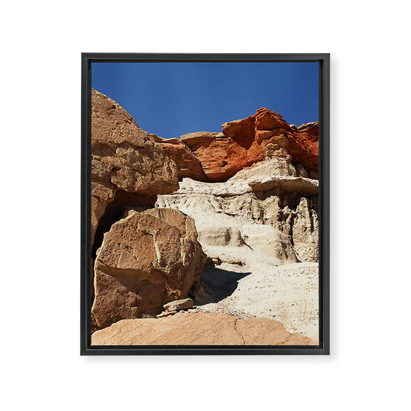 The Majestic Beauty Of Rugged Red Rock Canyon Framed Canvas Print Gallery Image 8