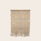 Vintage Floral Indian Rug Print Wall Hanging Gallery Image 1