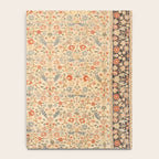 Vintage Floral Indian Rug Print Notebook Gallery Image 4