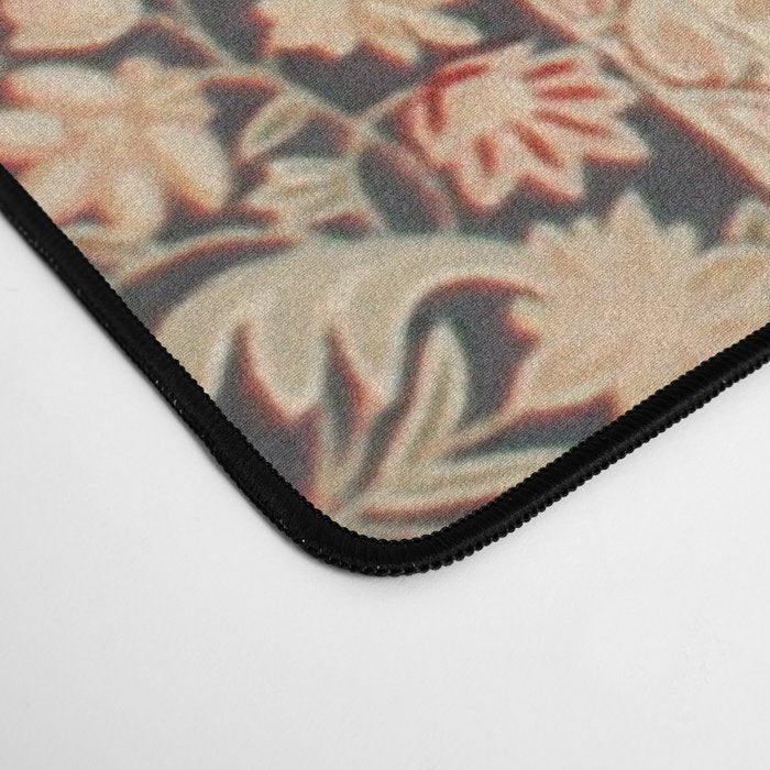 Vintage Floral Indian Rug Print Desk Mat Gallery Image 4