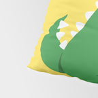 Dragon and Marshmallow Pillow Sham Gallery Image 4