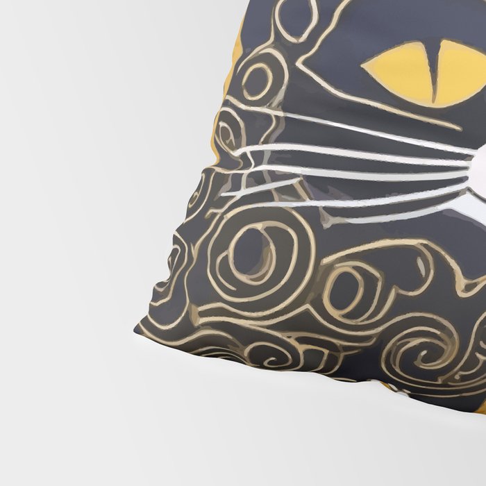 Gustav Klimt Cat Kiss Pillow Sham Gallery Image 4