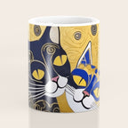 Gustav Klimt Cat Kiss Coffee Mug Gallery Image 4