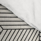 bohemian geometric tiles - bone Comforter Gallery Image 4