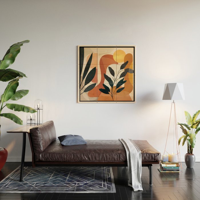 Sunrise Garden 15 Wood Wall Art Gallery Image 2