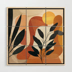 Sunrise Garden 15 Wood Wall Art Gallery Image 1