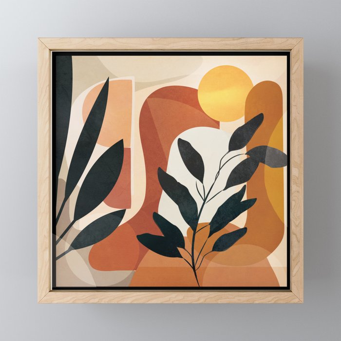 Sunrise Garden 15 Mini Art Print Gallery Image 1