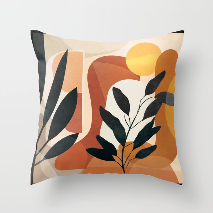 Sunrise Garden 15 Throw Pillow Gallery Image 6