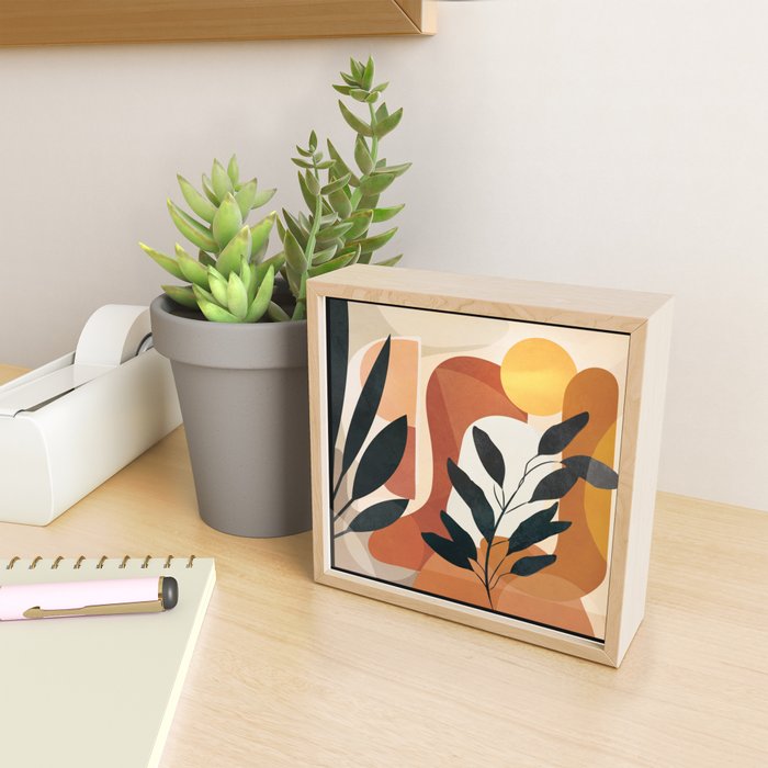 Sunrise Garden 15 Mini Art Print Gallery Image 2