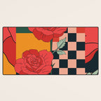 Red Roses Desk Mat Gallery Image 3