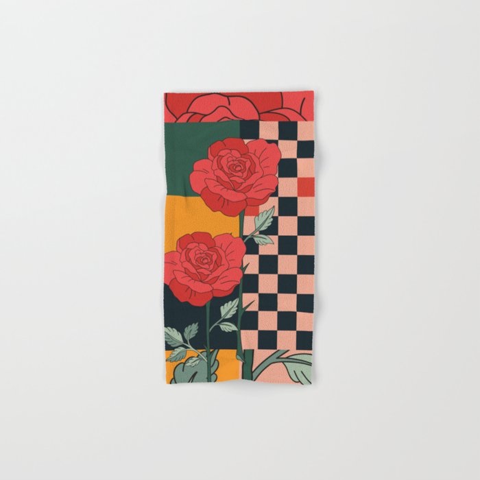 Red Roses Bath Towel Gallery Image 1