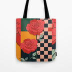 Red Roses Tote Bag Gallery Image 1